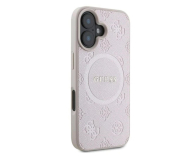 Guess Saffiano Peony Classic Logo do iPhone 16 różowy - 1279103 - zdjęcie 2